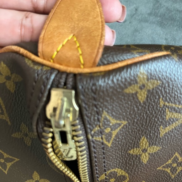 LOUIS VUITTON Monogram Keepall 55 Boston Bag M41424 LV Auth 44552 - Picture 8 of 16